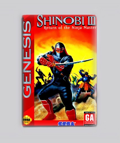 Shinobi iii sega genesis - /,