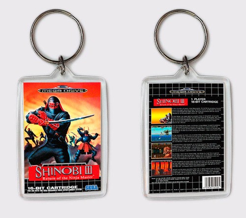 Llavero shinobi iii sega - llavero,