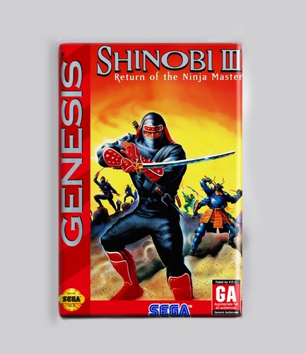 Shinobi sega genesis - 3,
